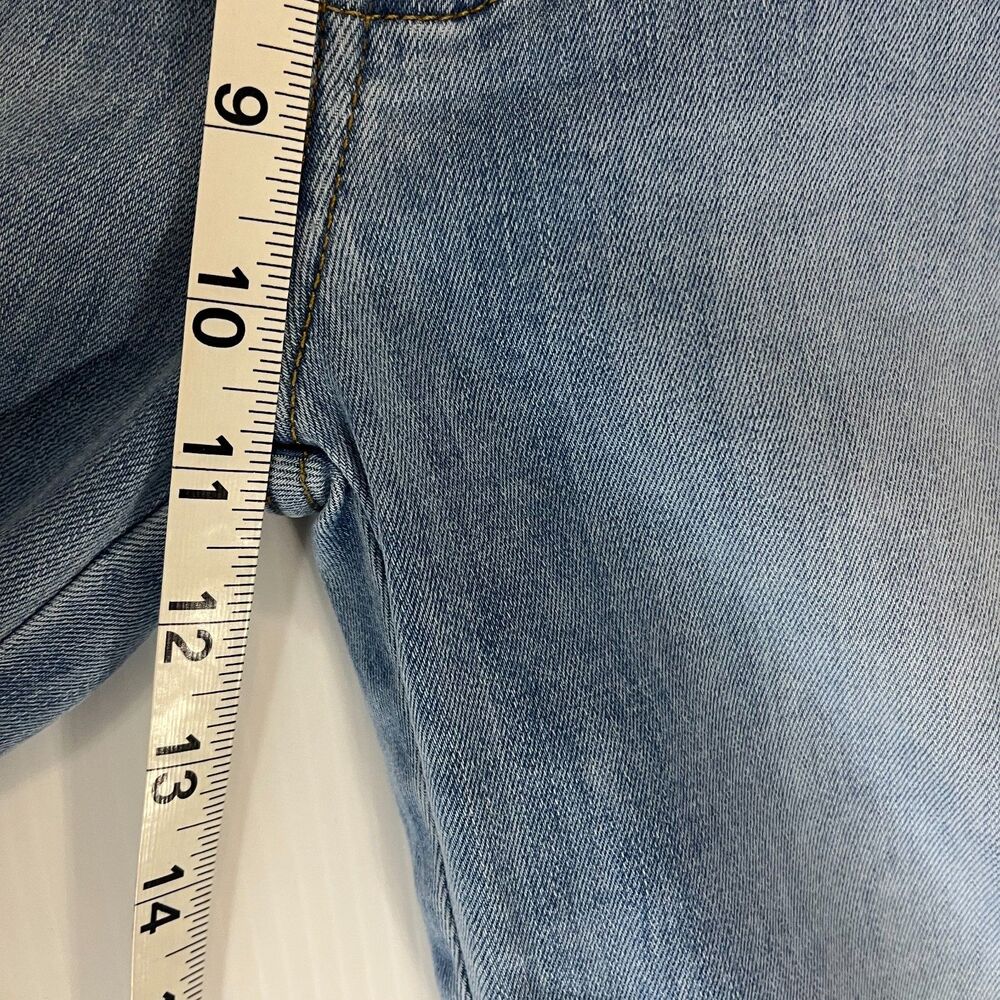 7 For All Mankind Womens Light Wash A Pocket Flare Leg Trouser Jeans Denim Sz 28 - Picture 8 of 10
